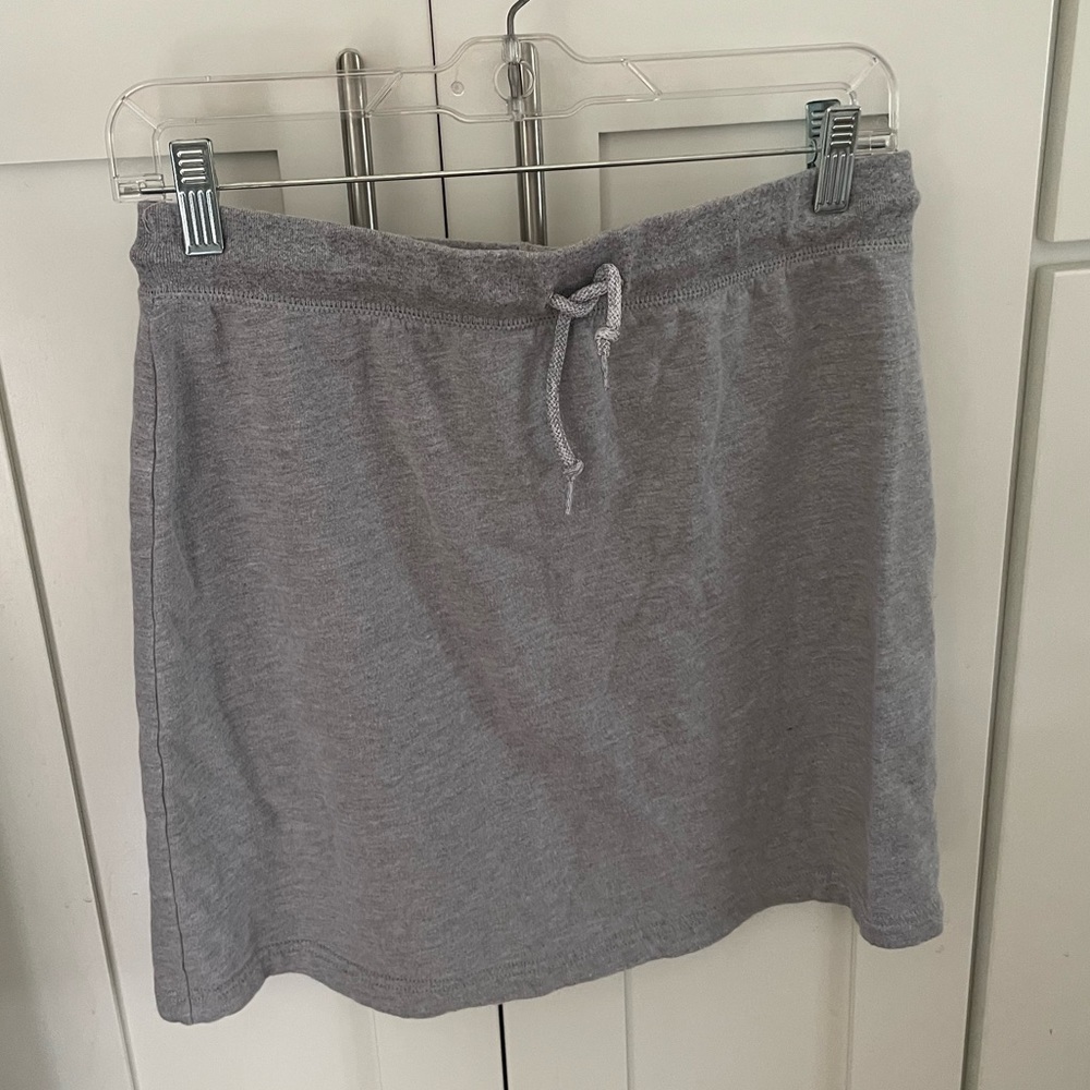 American Apparel Cotton Drawstring Skirt
